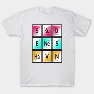 Skudeneshavn | Periodic Table of Elements T-Shirt